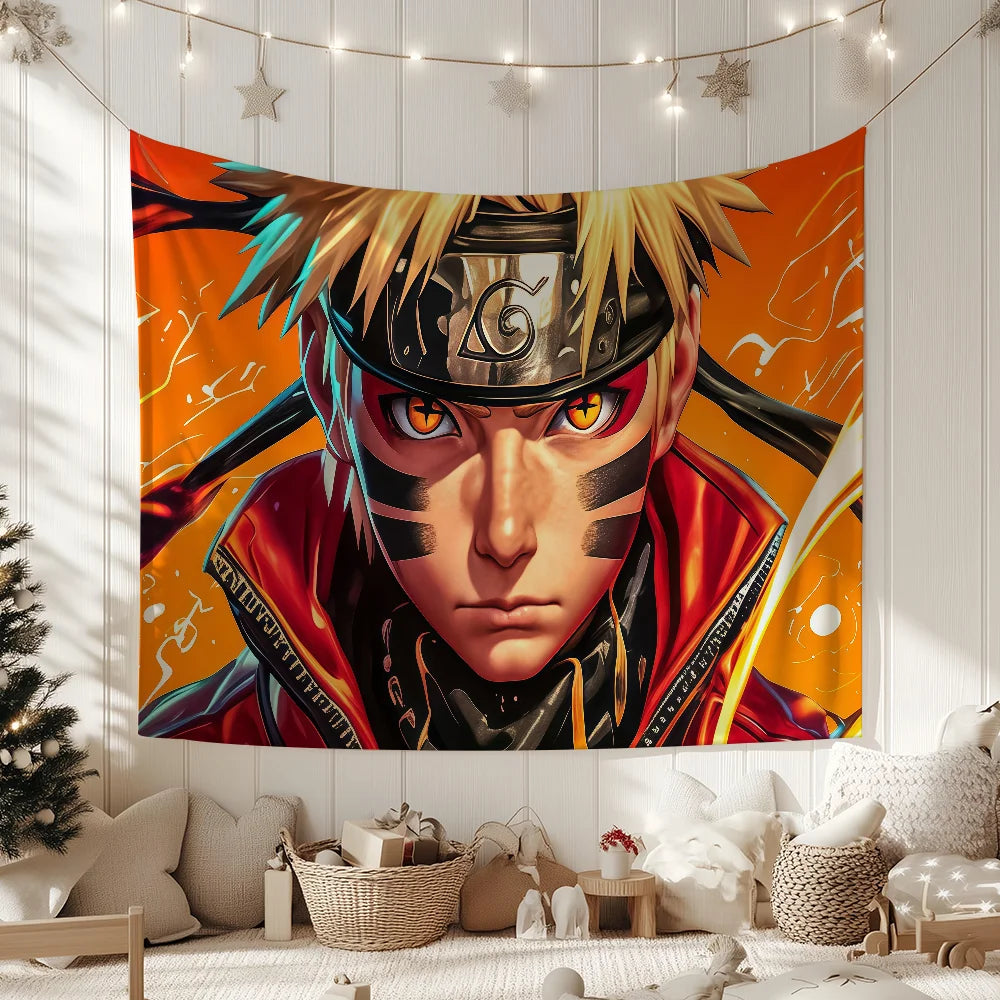 N-NARUTO Naruto Uzumaki-N flag Decorative Banners Suitable For Outdoor Camping Family Parties And Garden Walls Gift