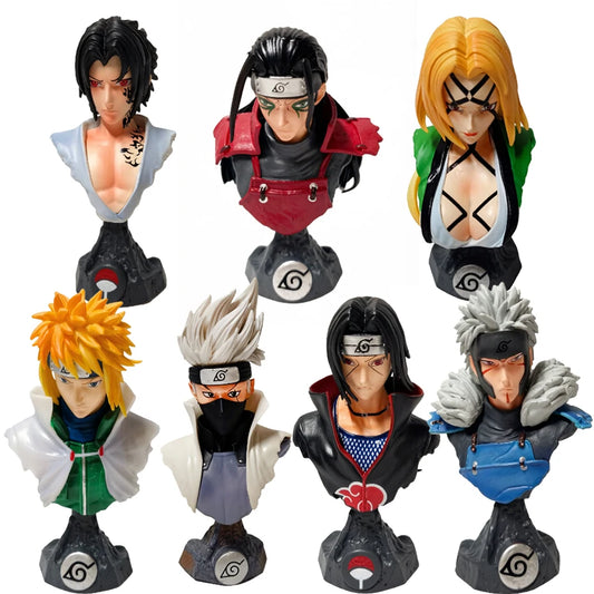 HOT Anime Figure Namikaze MinatoSarutobi Hiruzen Tobirama Shisui Uchiha ltachi Action Figure Model Gifts