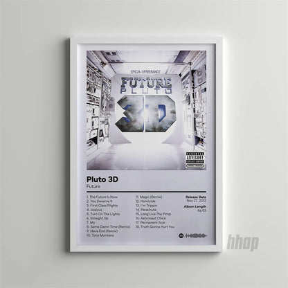 Future Pluto Canvas Print