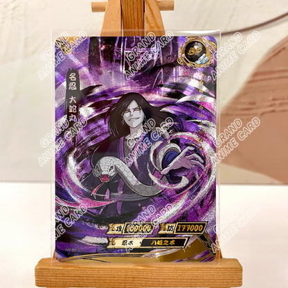 Kayou Anime Card Naruto Card BP Full Series No.01-034 Rare Uzumaki Kakashi Gaara Onoki Haku Anime Collection Card Kids Toy Gift