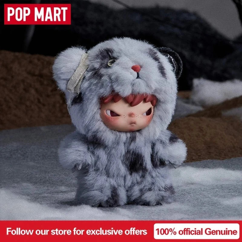 POP MART Genuine Hirono Road Journal Series Vinyl Face Blind Box Plush Doll Pendant Decoration Collection Christmas Gift Toys