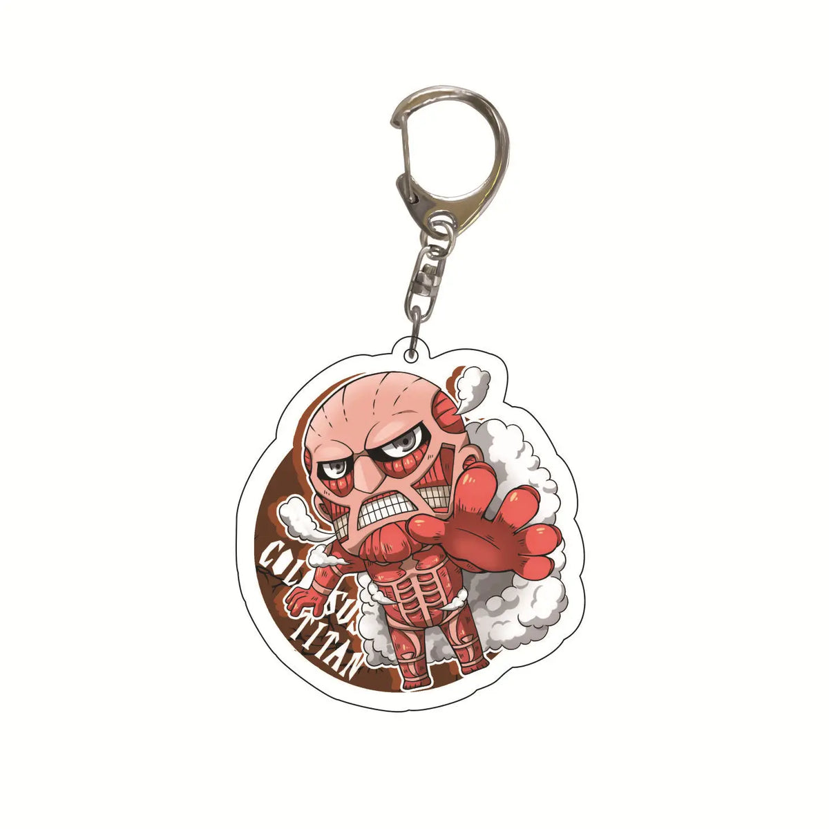 Anime Figure Attack on Titan Acrylic Keychain Model Cosplay Plate Holder Topper Birthday Fans Christmas Desk Decor Plate Gift