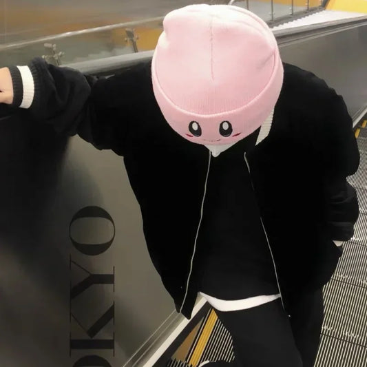 Anime Kirby Knitted Hat