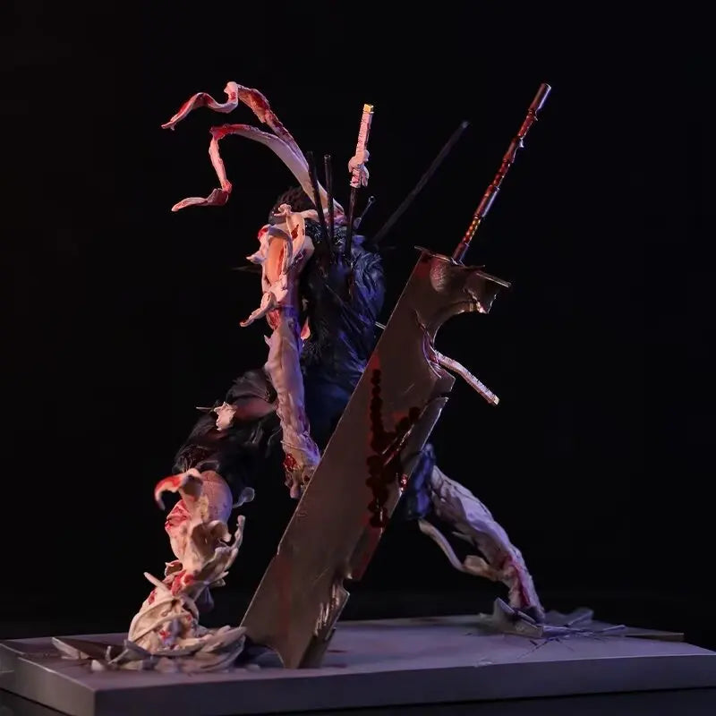 Anime Momochi Zabuza Battle Ver. GK PVC Action Figure Game Statue Collection Model Toys Doll Gifts 24cm