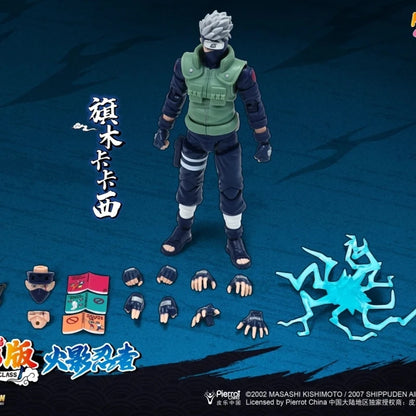 Blokees Naruto Champion Class Sakura Haruno Kakashi Hatake Multi Joint Buildable Figurine Spare Hands Fine Ninja Paint Toy Gift