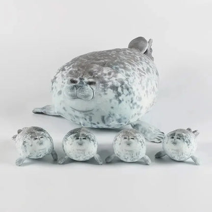 Seal Mother Son Plush