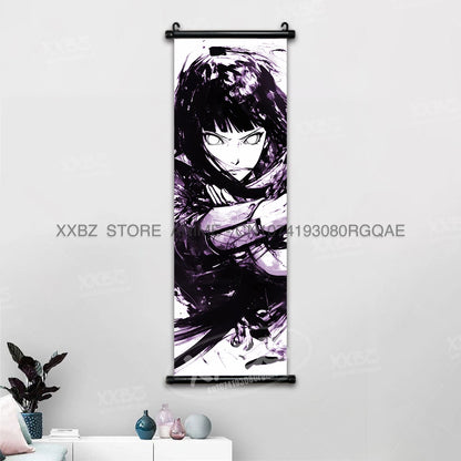Naruto Hyuga Hinata Canvas Scroll