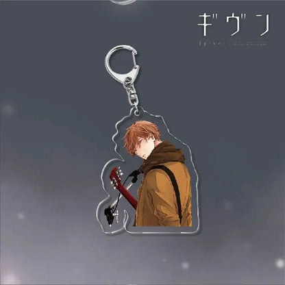 Manga Anime Keychain Cartoon Print Yaoi BL Given Acrylic Characters Key Chain Harajuku Keyring Car Pendant Key Ring Gifts 2025