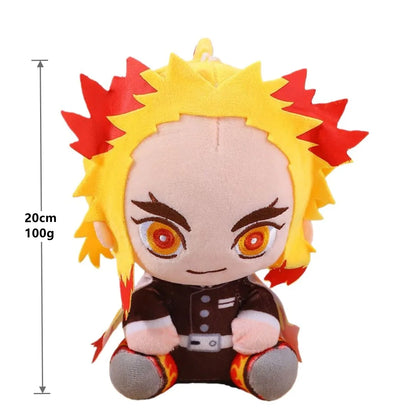 Demon Slayer Anime  Stuffed Toy Cute Dolsl Demon Slayer Manga Doll Kimetsu No Yaiba Tanjirou Nezuko Children's Gift Decor