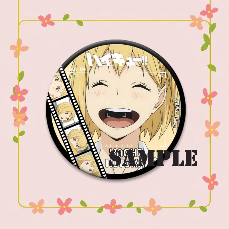 Haikyuu!! Anime Brooch Badge
