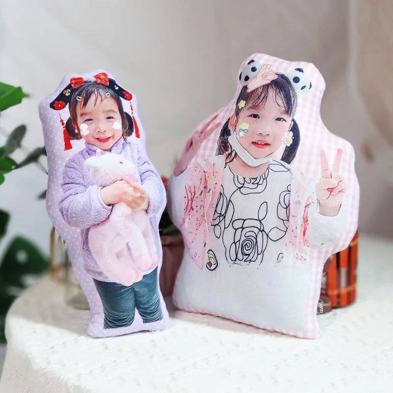 Custom Couple Photo Cushion