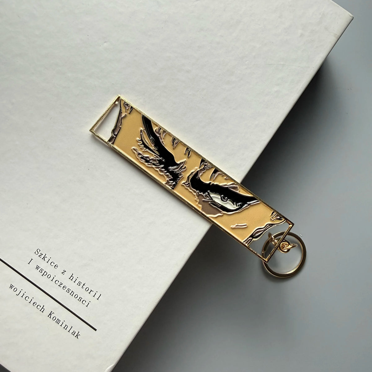 Anime Jet Metal Keychain