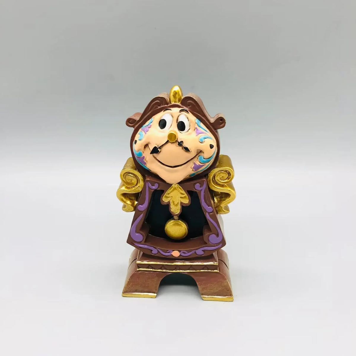 Beauty And The Beast Cogsworth Clock Statue