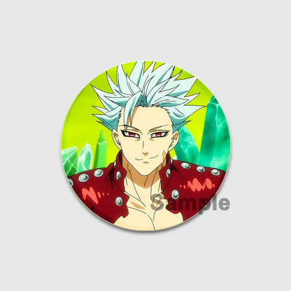 The Seven Deadly Sins Badge Brooch