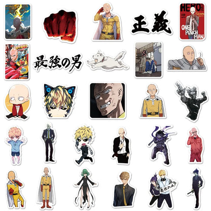 One Punch Man Saitama Stickers