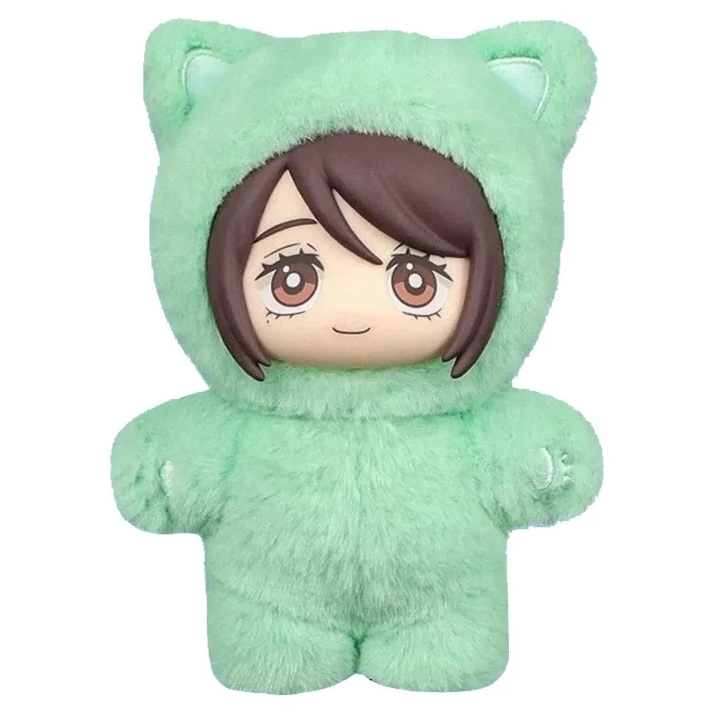 HOT In Stock Jujutsu Kaisen 2 Cat Ear Plushie Series Blind Box Mystery Box Anime Plush Doll Kawaii Toy Collect Festvial Gift**