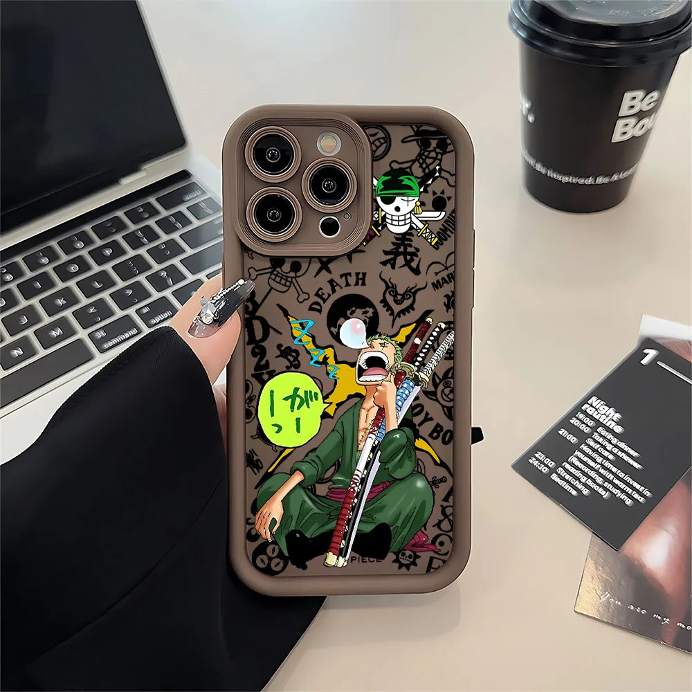 One Piece Luffy Zoro Phone Case