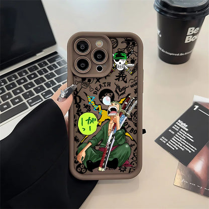 One Piece Luffy Zoro Phone Case