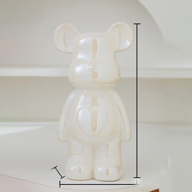 Bearbrick Teddy Bear Ceramic Statue