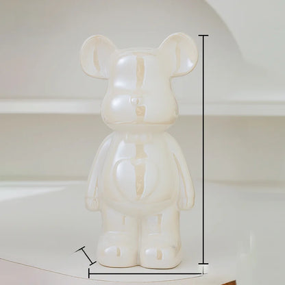 Bearbrick Teddy Bear Ceramic Statue