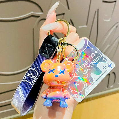 Bear Graffiti Acrylic Keychain