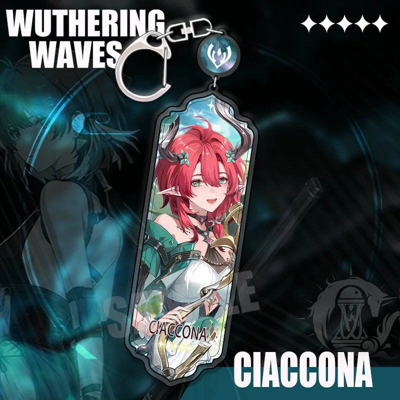 Wuthering Waves Hiyuki Keychain