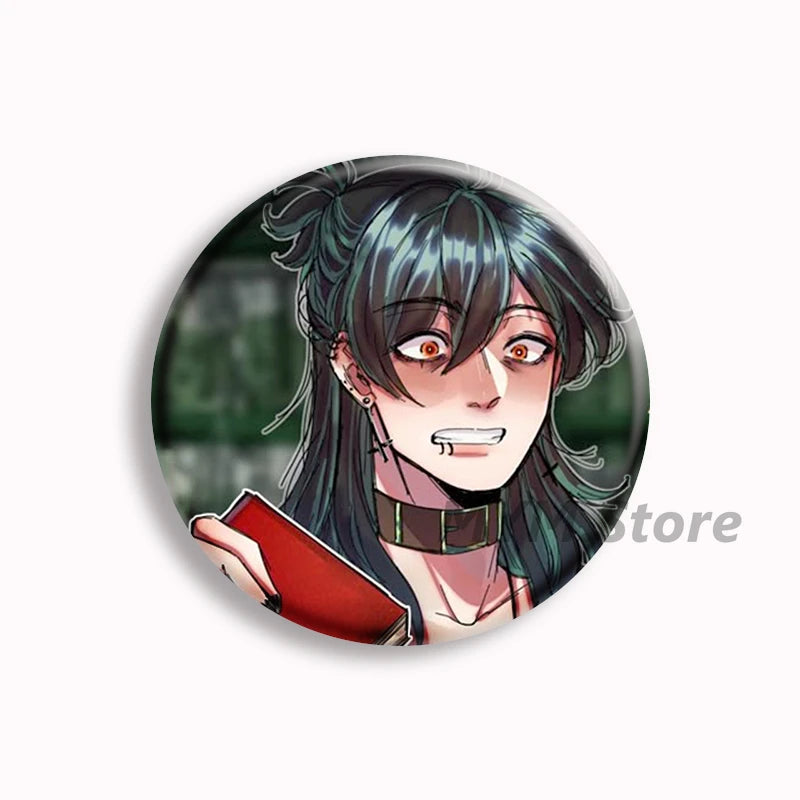 The Kid at the Back Solivan Brooch Pin