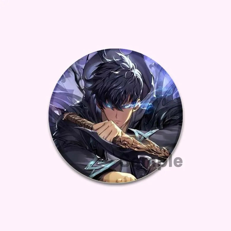 Solo Leveling Cheng Xiaoyu Button Pin