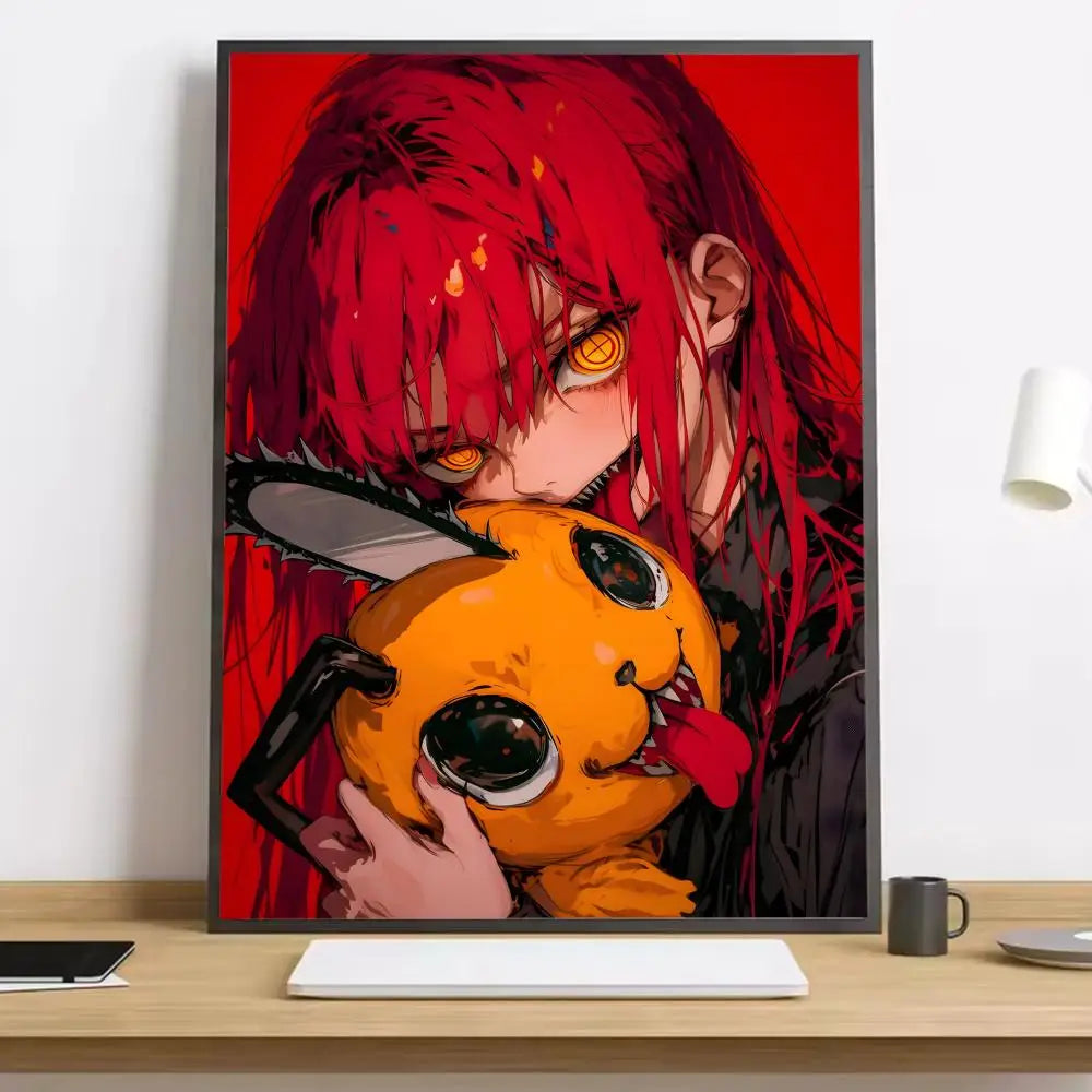 Chainsaw Man Makima Canvas Poster