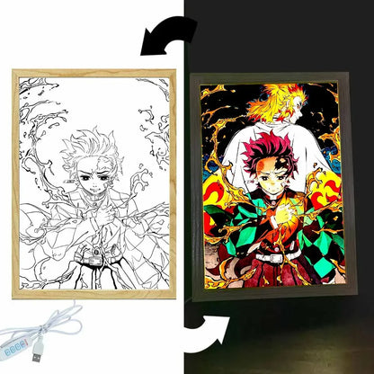Demon Slayer Tanjirou LED Lamp