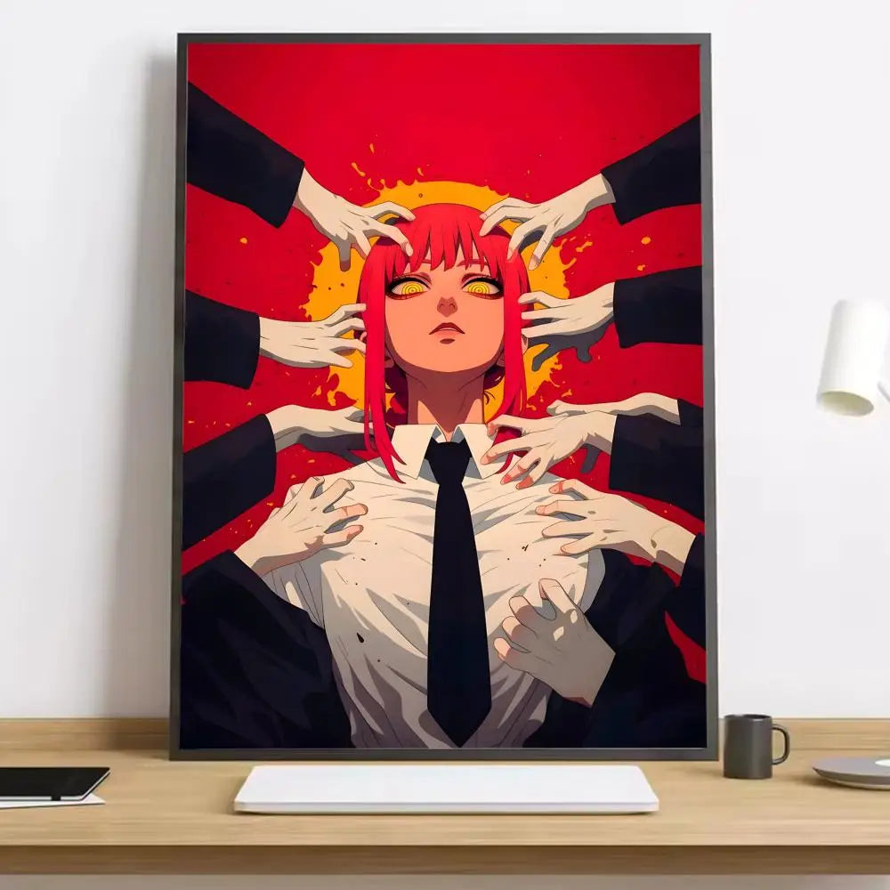 Chainsaw Man Makima Canvas Poster