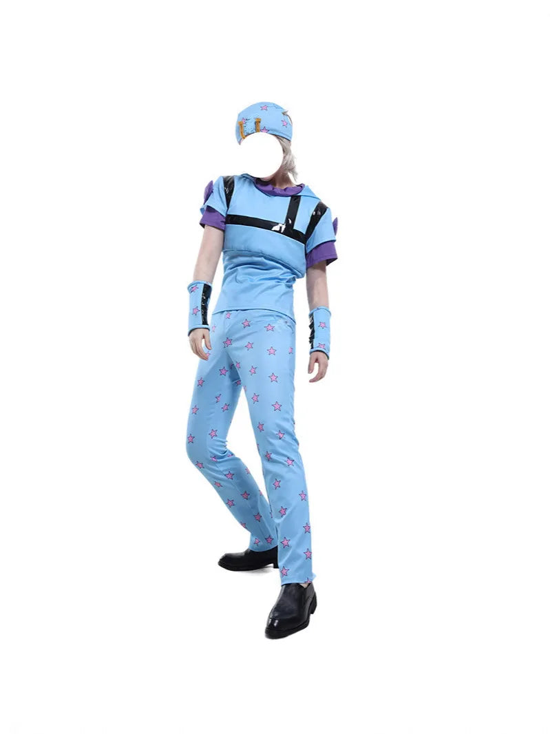 JoJo's Bizarre Adventure Johnny Joestar Cosplay Costume