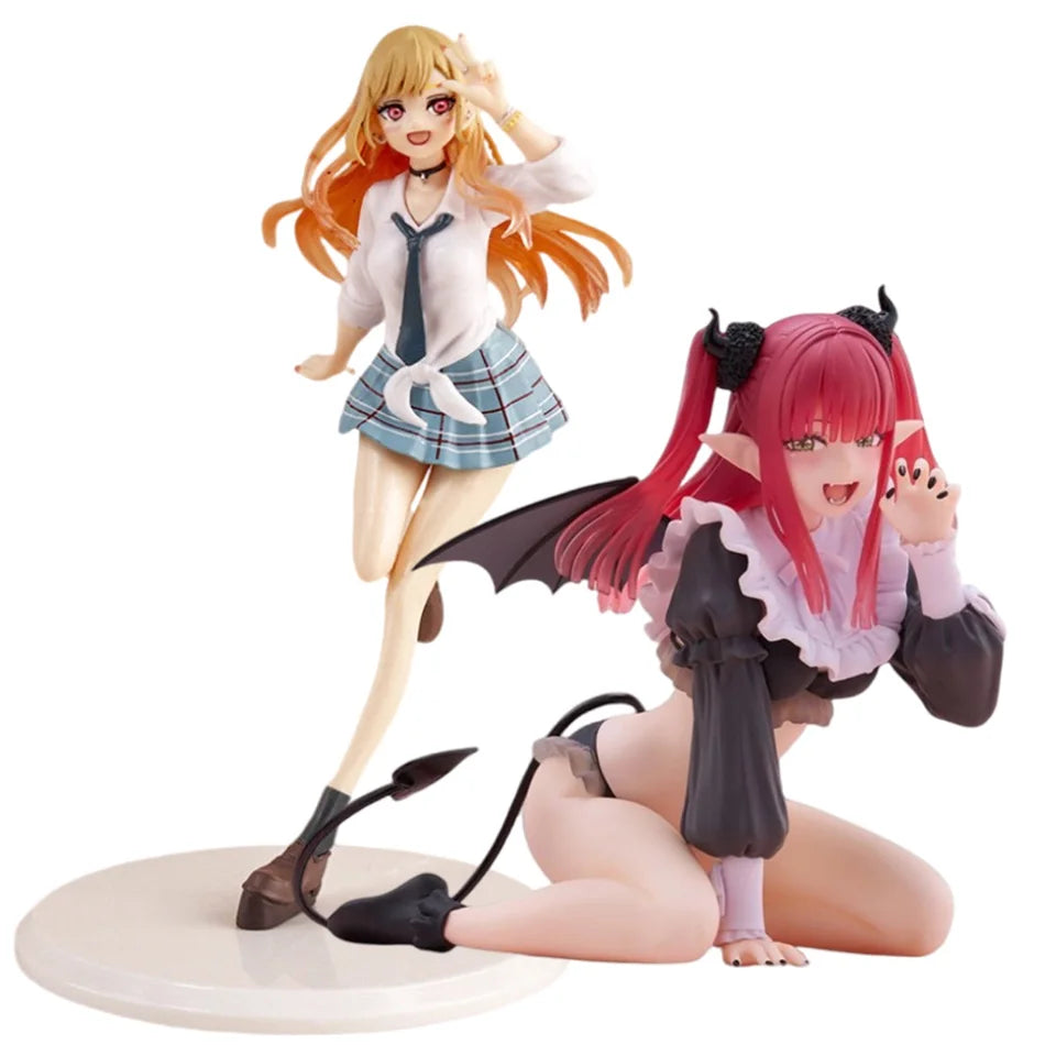 New Anime My Dress-Up Darling Kitagawa Marin Liz Desktop Cute School Uniform Model PVC Action Figure Collectible Toy Gift