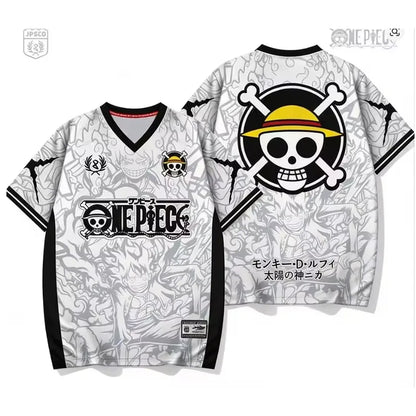 One Piece Luffy Baseball Jersey