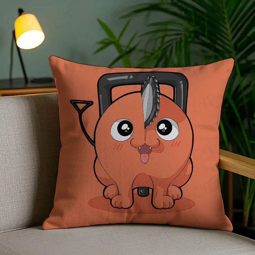 Chainsaw Man Pochita Pillow Case