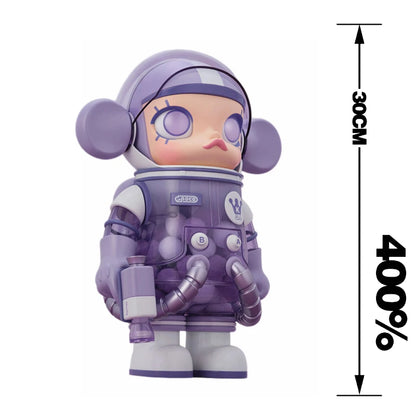 POP MART Giant Space Molly 400% Series Limited Edition Anime Action Figure Decorative Ornament Collectible Christma Gift