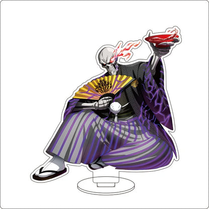 Anime Overlord Acrylic Stand Ornaments Ainz Ooal Gown Shalltear Bloodfallen albedo Cocytus Figure Stand Halloween Gifts