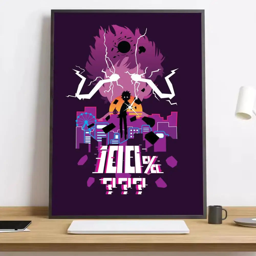 Mob Psycho 100 Reigen Canvas Poster