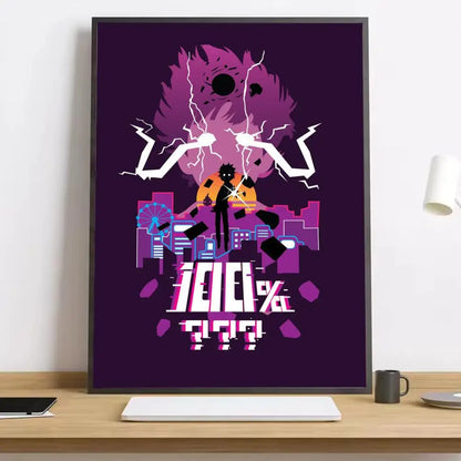 Mob Psycho 100 Reigen Canvas Poster