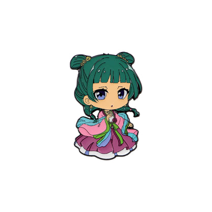 Anime Characters Kawaii Cat Enamel Pin
