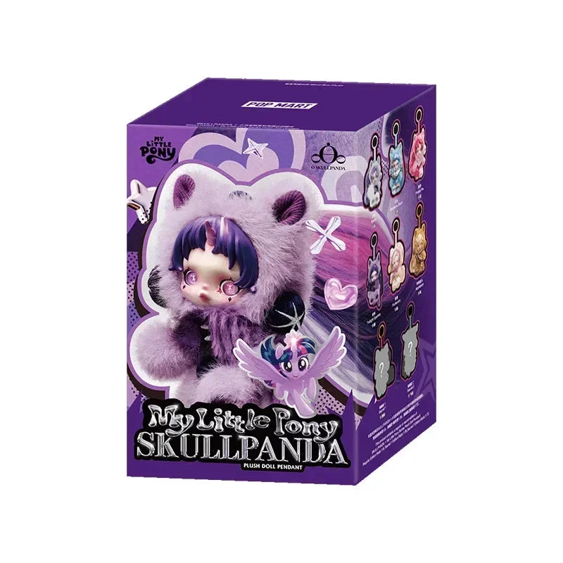 POP MART SKULLPANDA My Little Pony Series Blind Box Toys Mystery Box Mistery Caixa Action Figure Surprise Cute Model Birthday