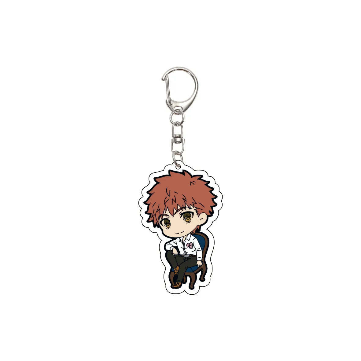 55MM Anime Fate/Grand Order Keychain Fujimaru Ritsuka Mash Kyrielight Astolfo Key Chain Acrylic Model Plate Christmas Gifts