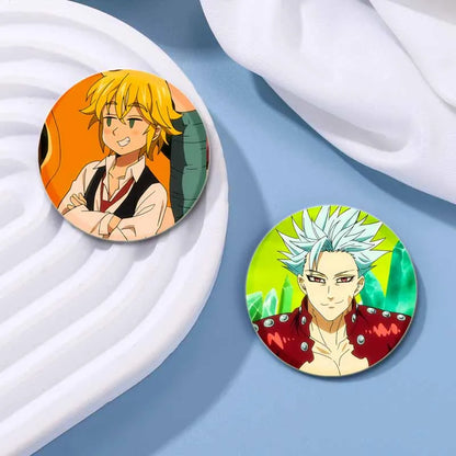 The Seven Deadly Sins Badge Brooch