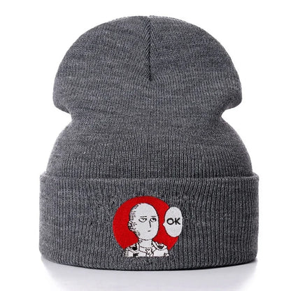 One Punch Man Saitama Beanie