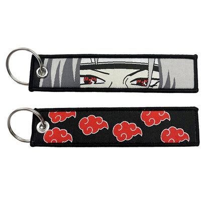 Classic Cartoon Embroidery Keychain