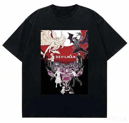 Devilman Crybaby Akira Ryo Oversized T-Shirt