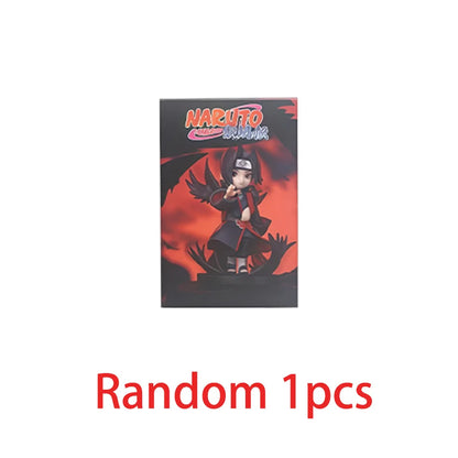 Bandai Naruto Shippuden Akatsuki Arc Series Trendy Blind Box Random Toys Mystery Box Guess Action Figure Surprise Gifts