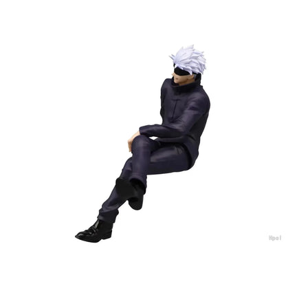 13cm Japanese Anime Jujutsu Kaisen Figure Gojo Satoru Action Figure PVC Model Toys Collectible Statue Noodle Stopper Kids Gift