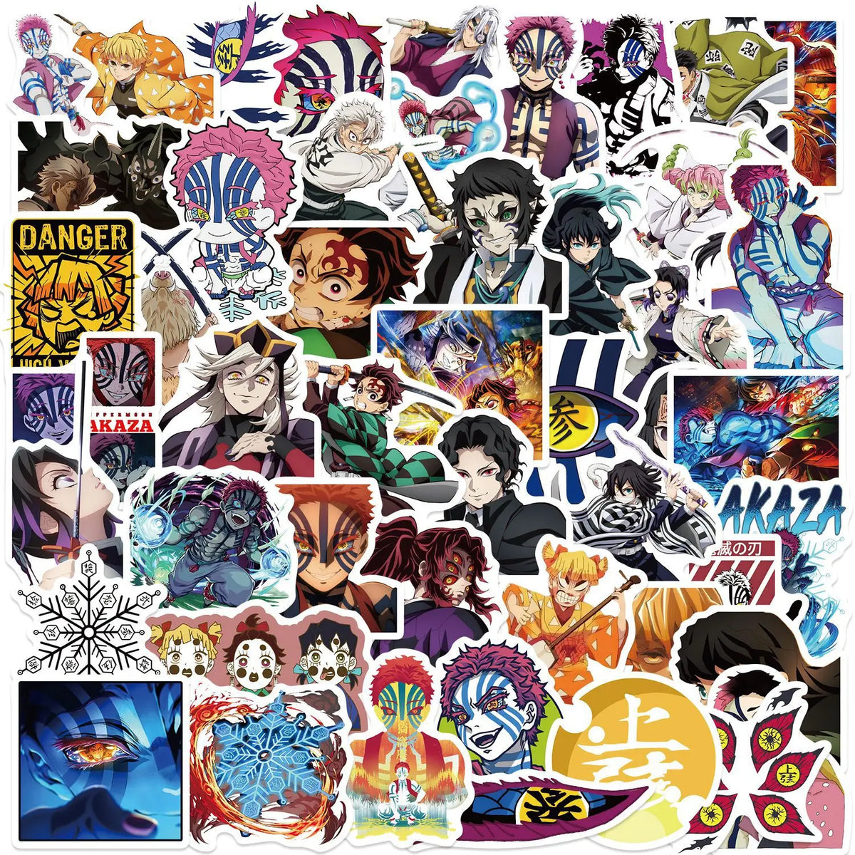 Demon Slayer Character Stickers