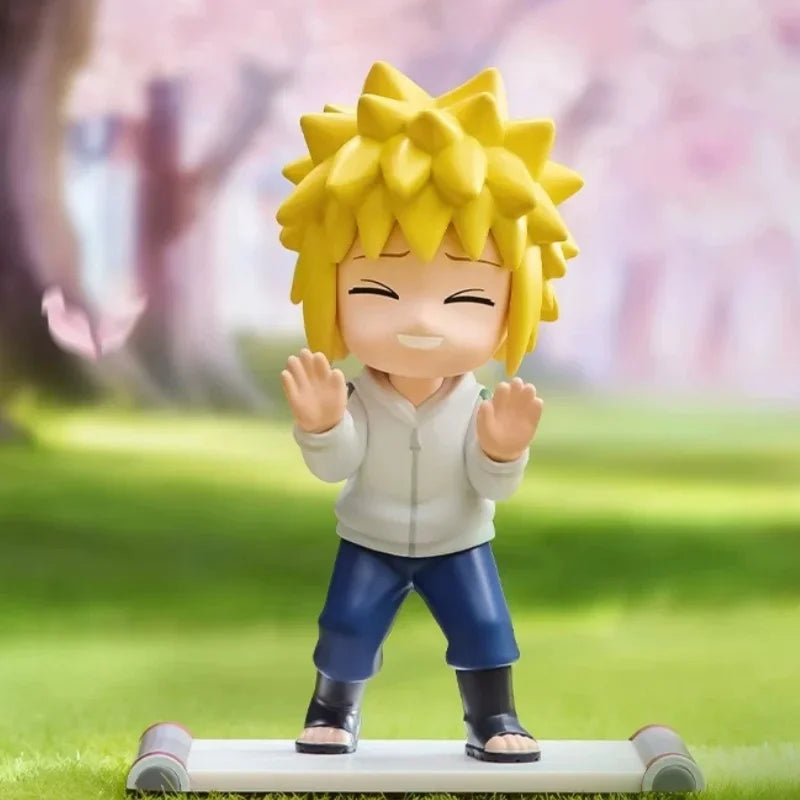 POPMART Naruto Shippuden Childhood Series Blind Box Toys Mystery Box Mistery Caixa Action Figure Genuine Original Surprise Box